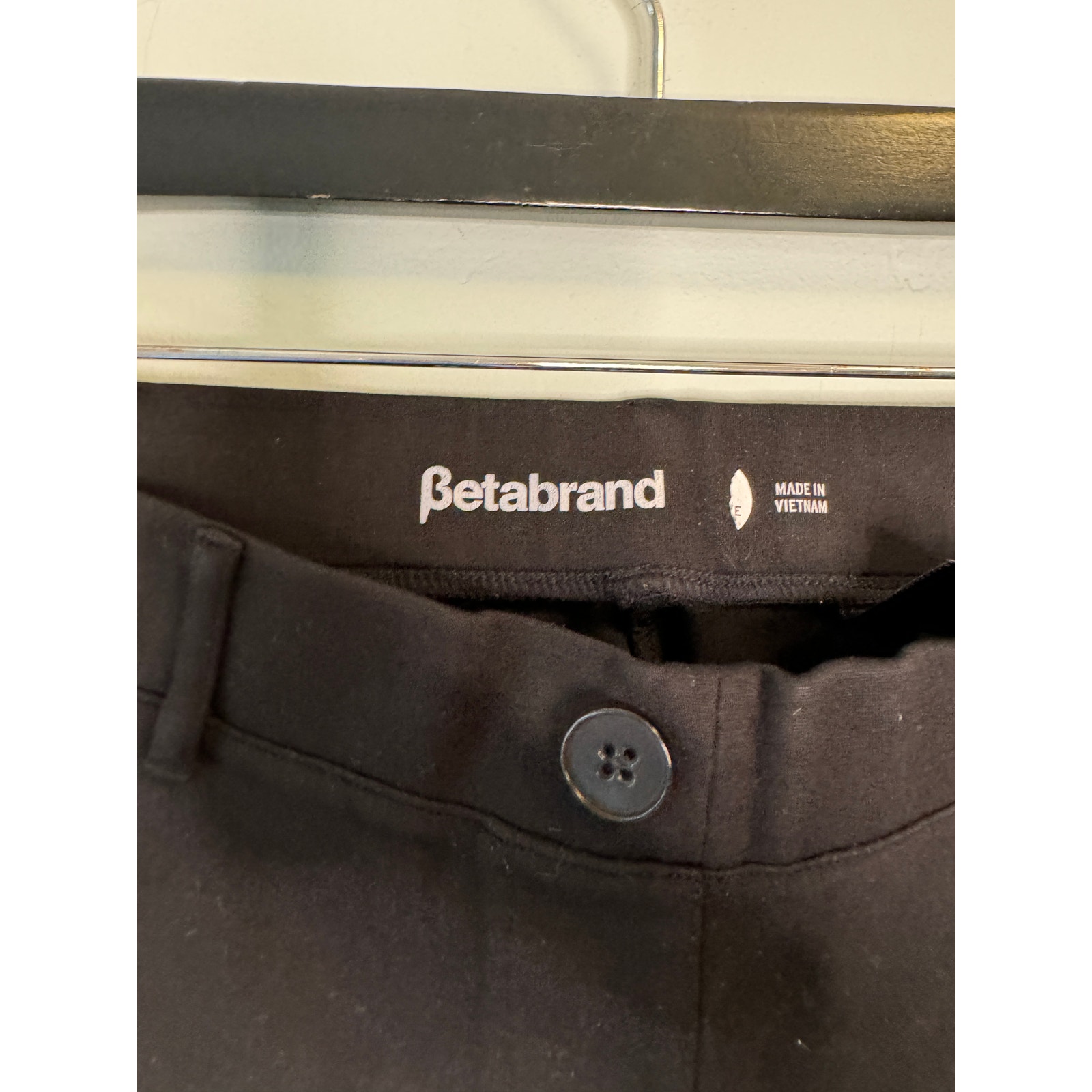 Betabrand Black Straight Leg Pants — image 2 of 6